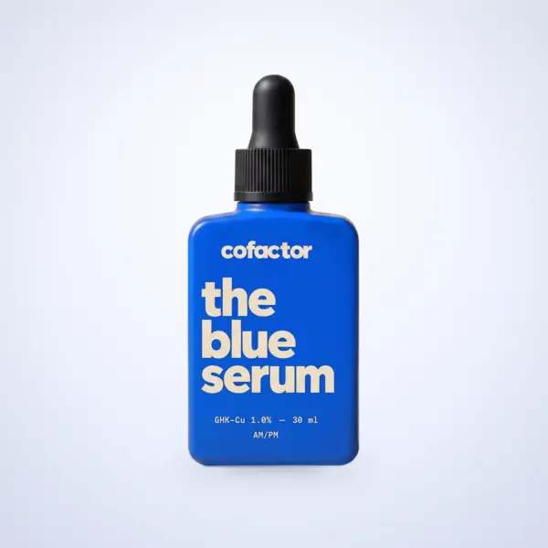 the blue serum — packshot