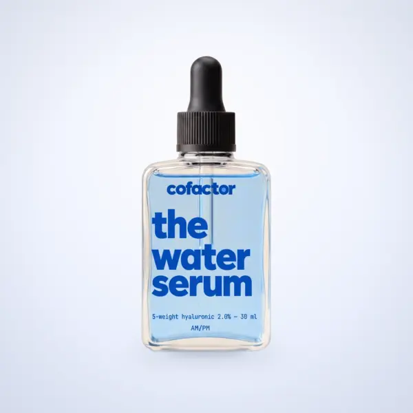 the water serum — packshot