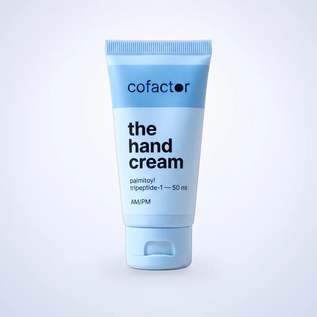 the hand cream — packshot