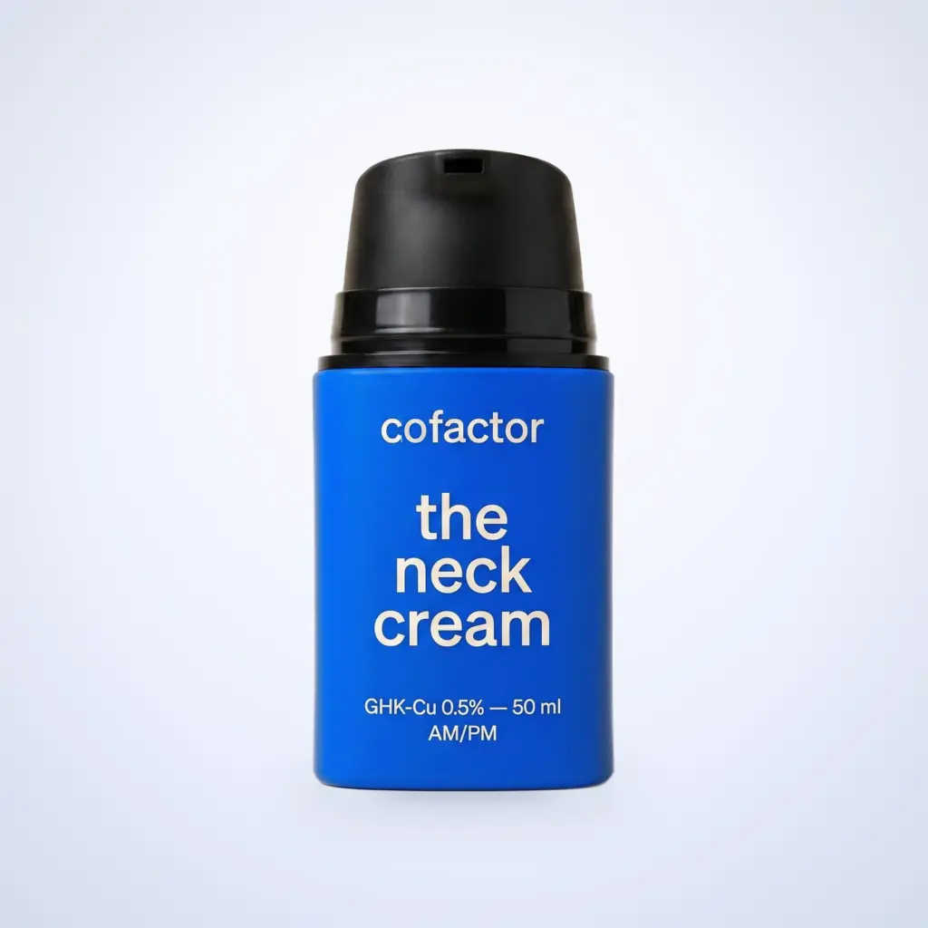 the neck cream — packshot