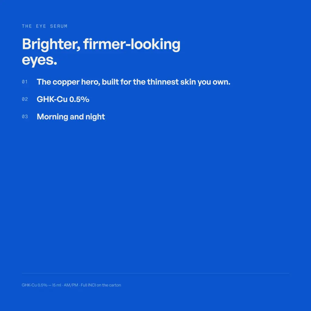the eye serum — benefits