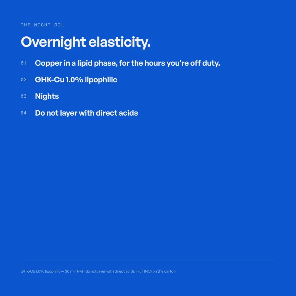 the night oil — benefits